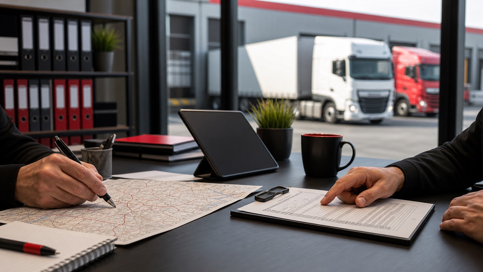 Transport planning with partners